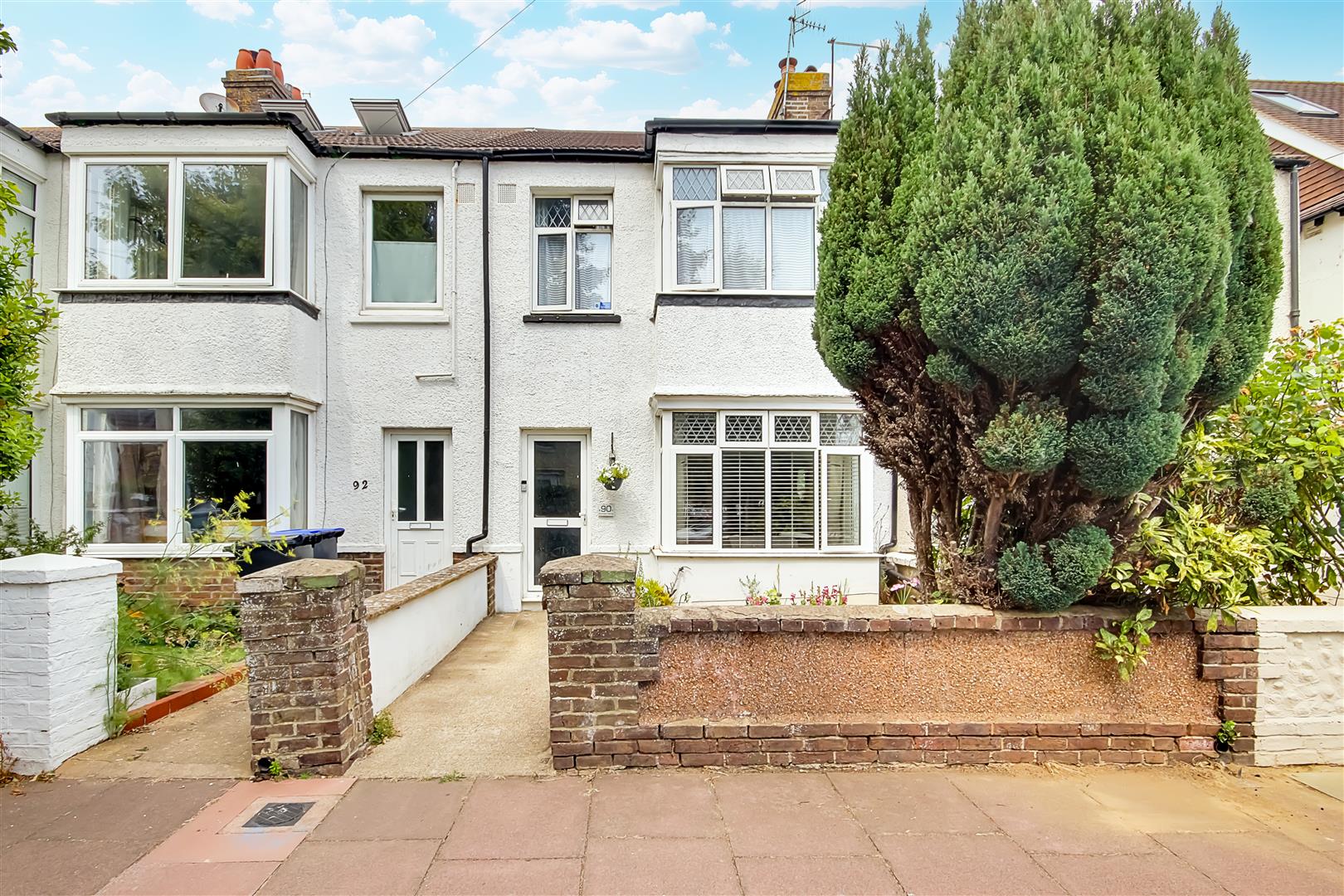 House - Mid Terrace | Bulkington Avenue, Thomas-A-Becket, Worthing, West Sussex, BN14 7HZ | For Sale